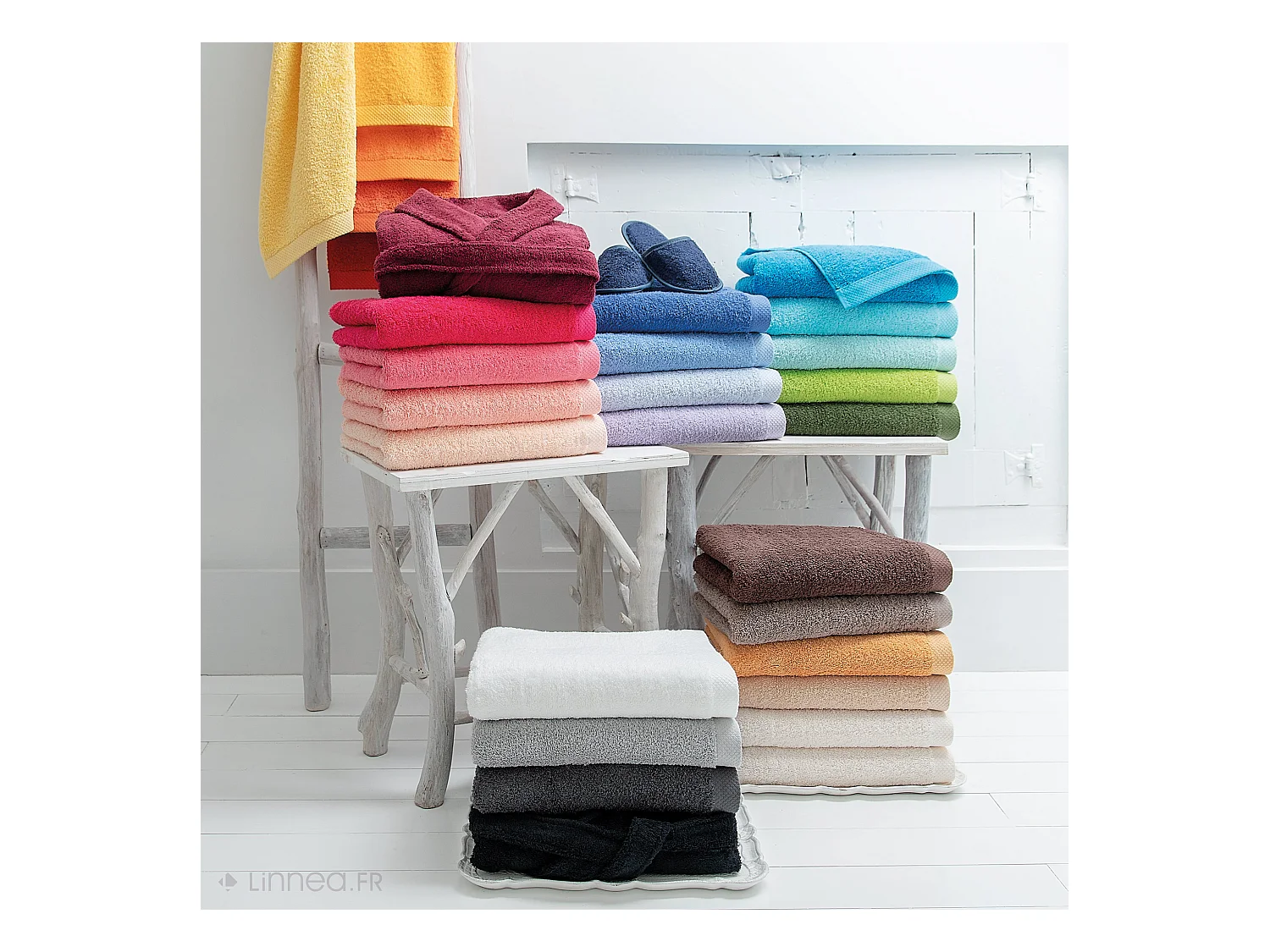 Tapis de bain 50x70 cm PURE Fuchsia 700 g/m2