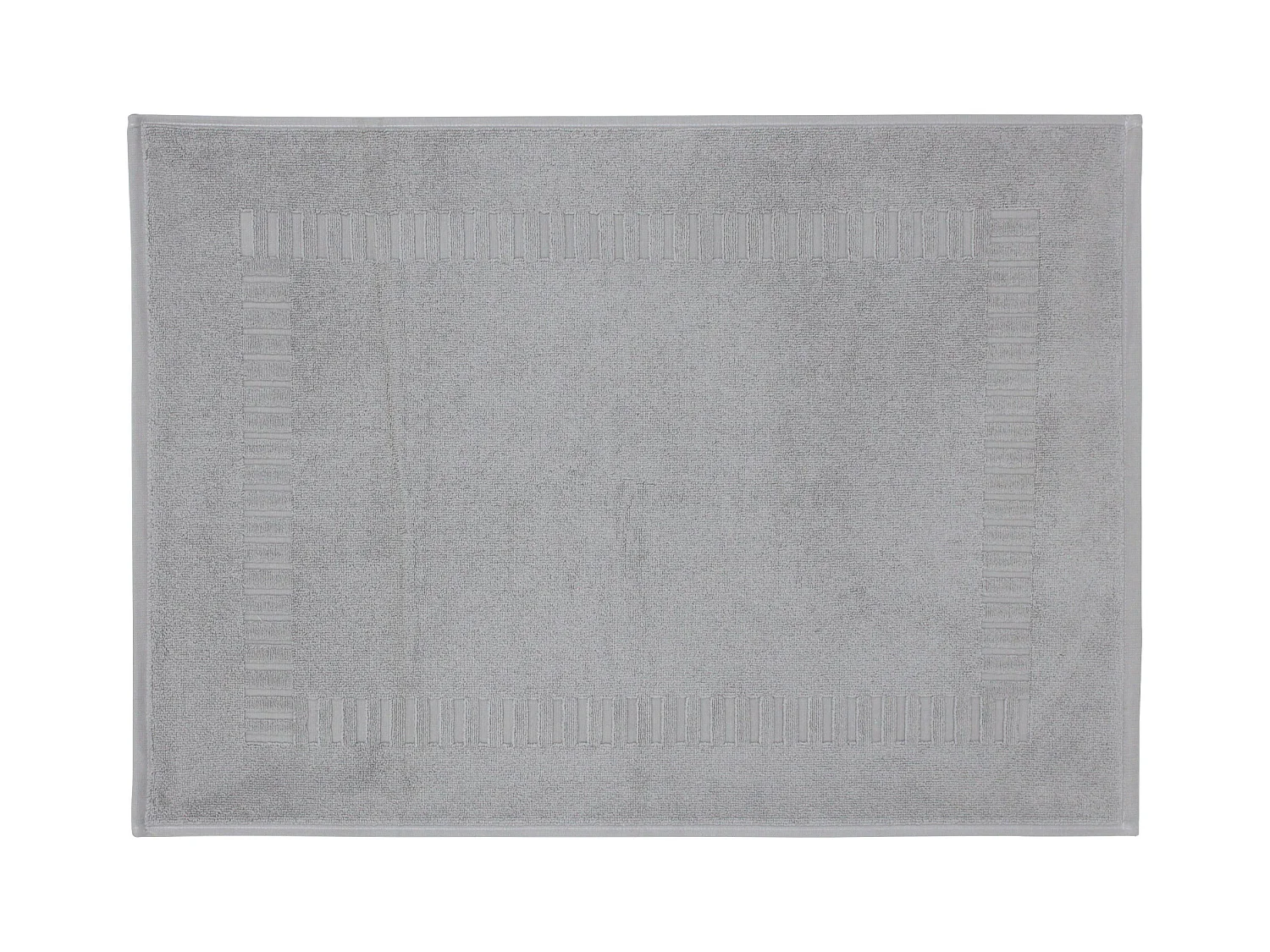 Tapis de bain 50x70 cm PURE Argent 700 g/m2