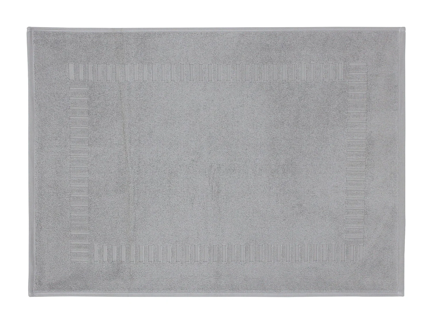 Tapis de bain 50x70 cm PURE Argent 700 g/m2