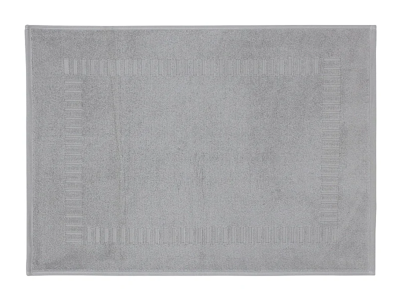 Tapis de bain 50x70 cm PURE Argent 700 g/m2