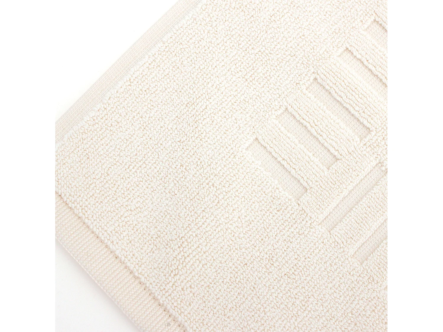 Tapis de bain 50x70 cm PURE Ivoire 700 g/m2