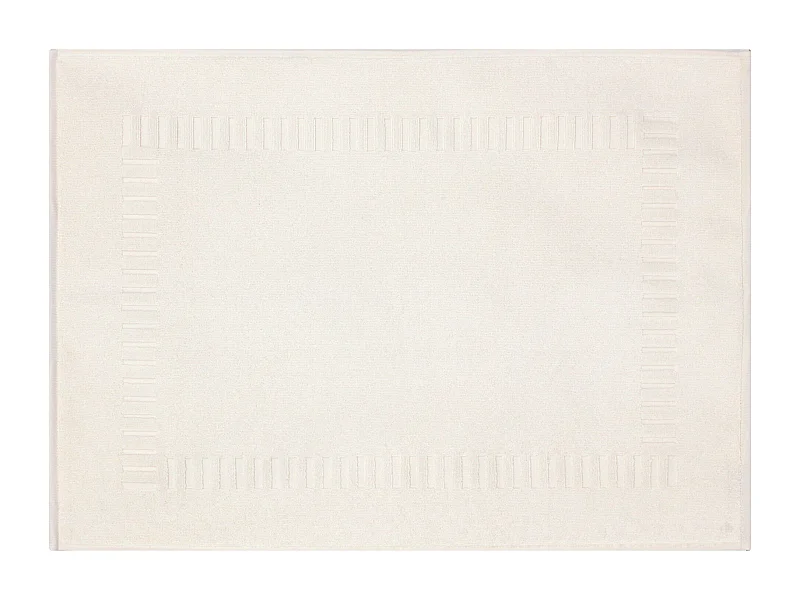 Tapis de bain 50x70 cm PURE Ivoire 700 g/m2