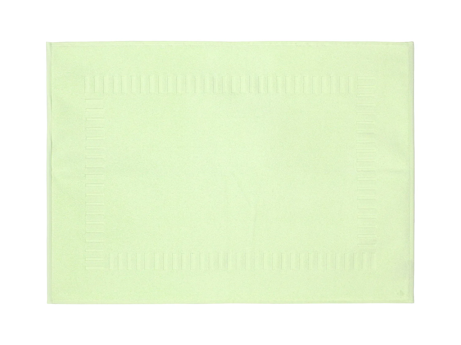 Tapis de bain 50x70 cm PURE vert Pomme 700 g/m2