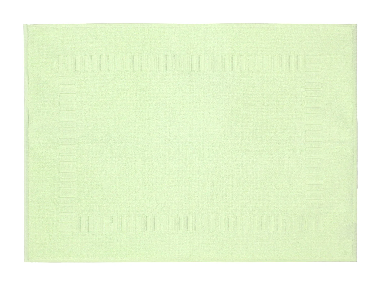 Tapis de bain 50x70 cm PURE vert Pomme 700 g/m2