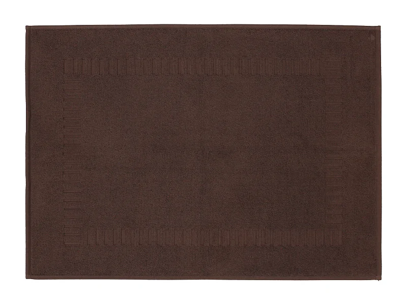Tapis de bain 50x70 cm PURE Marron 700 g/m2