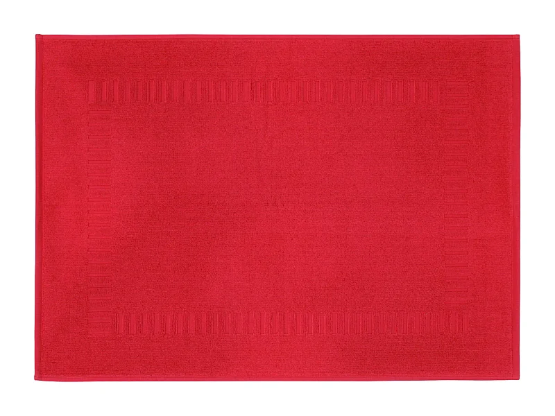 Tapis de bain 50x70 cm PURE Rouge 700 g/m2