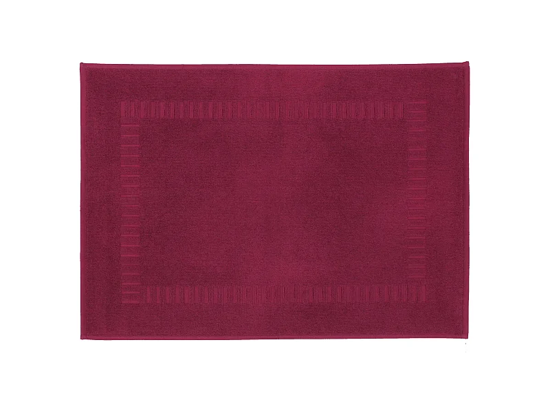 Tapis de bain 50x70 cm PURE Bordeaux 700 g/m2