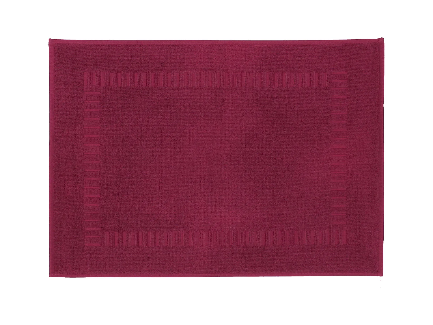 Tapis de bain 50x70 cm PURE Bordeaux 700 g/m2