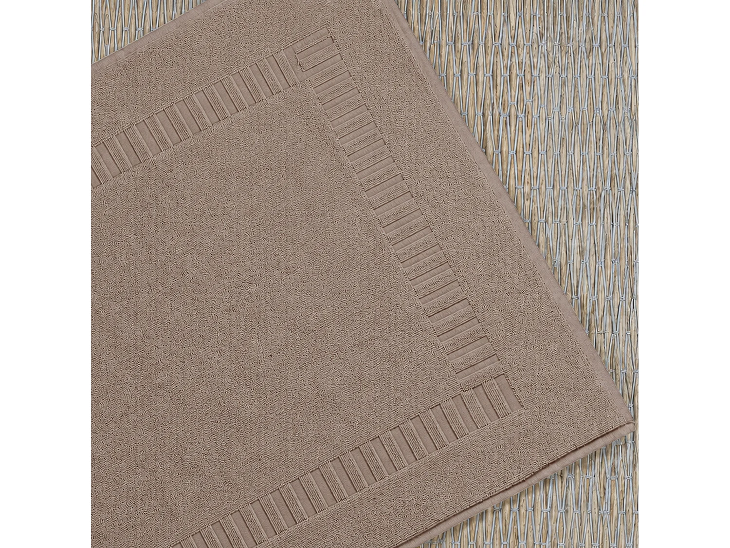 Tapis de bain 50x70 cm PURE Taupe 700 g/m2