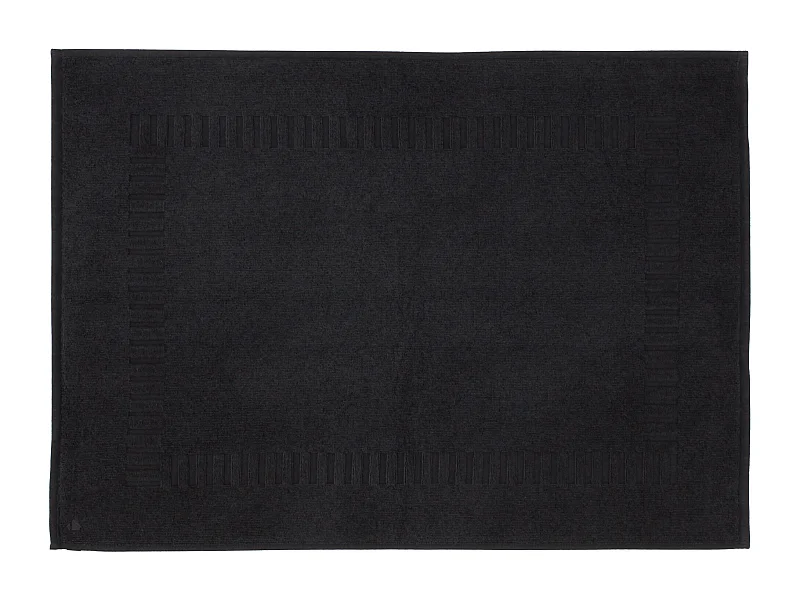Tapis de bain 50x70 cm PURE Noir 700 g/m2