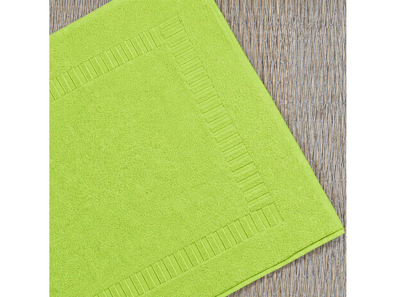 Tapis de bain 50x70 cm PURE Pistache 700 g/m2