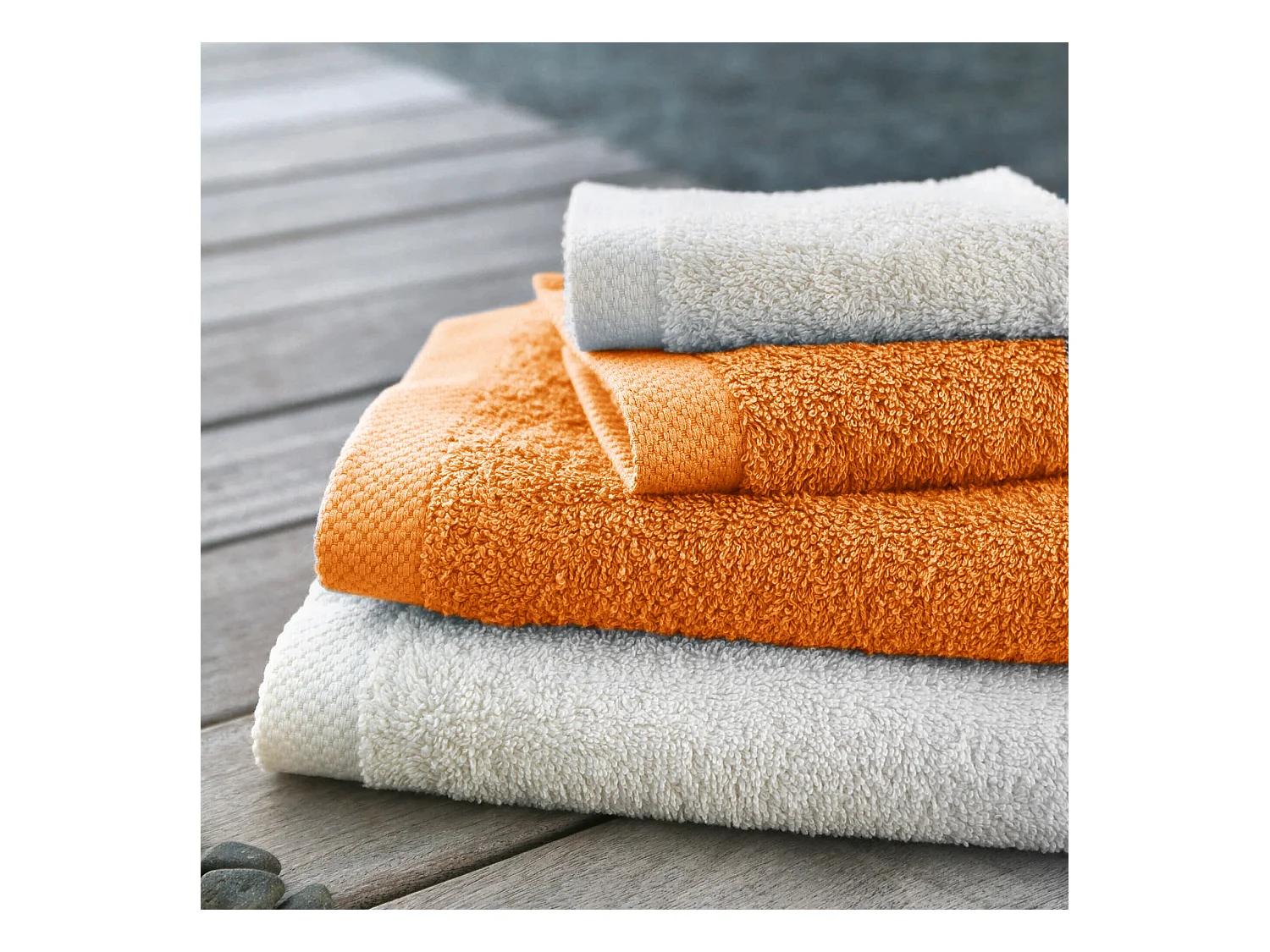 Tapis de bain 50x70 cm PURE Orange 700 g/m2