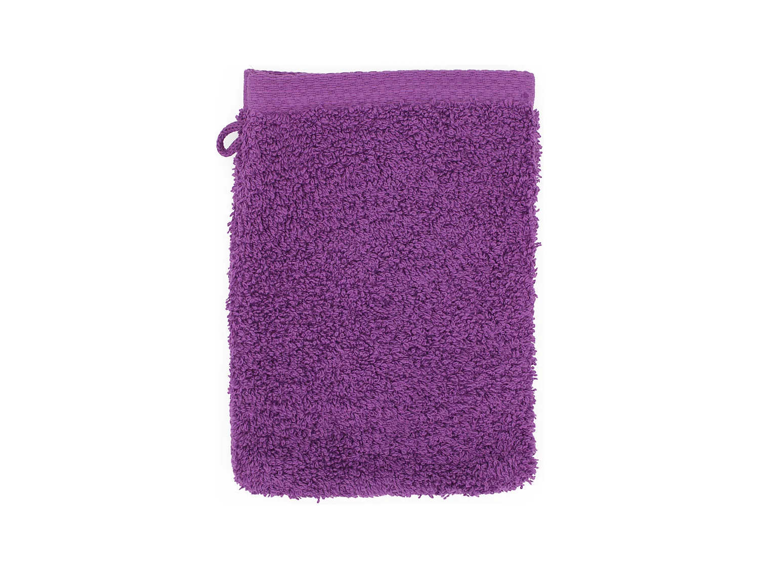 Gant de toilette 16x21 cm PURE Violet 550 g/m2
