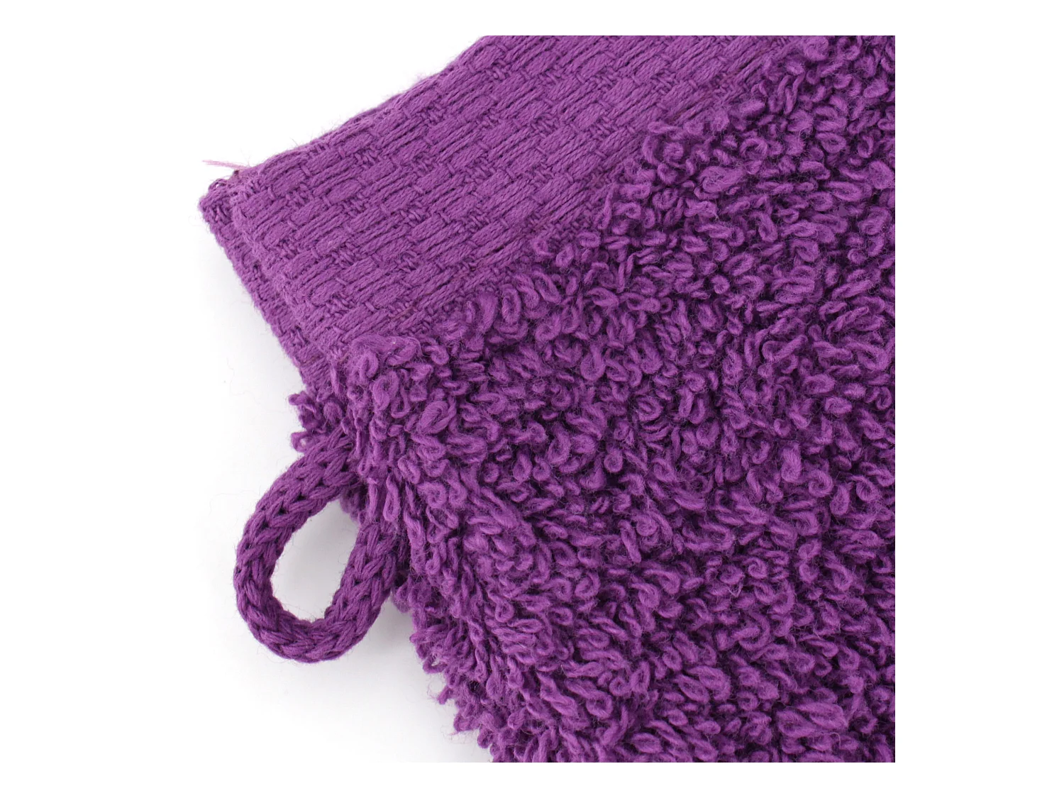 Gant de toilette 16x21 cm PURE Violet 550 g/m2