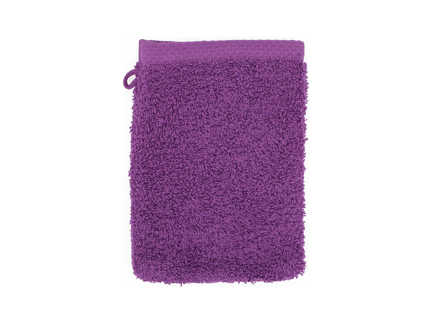 Gant de toilette 16x21 cm PURE Violet 550 g/m2
