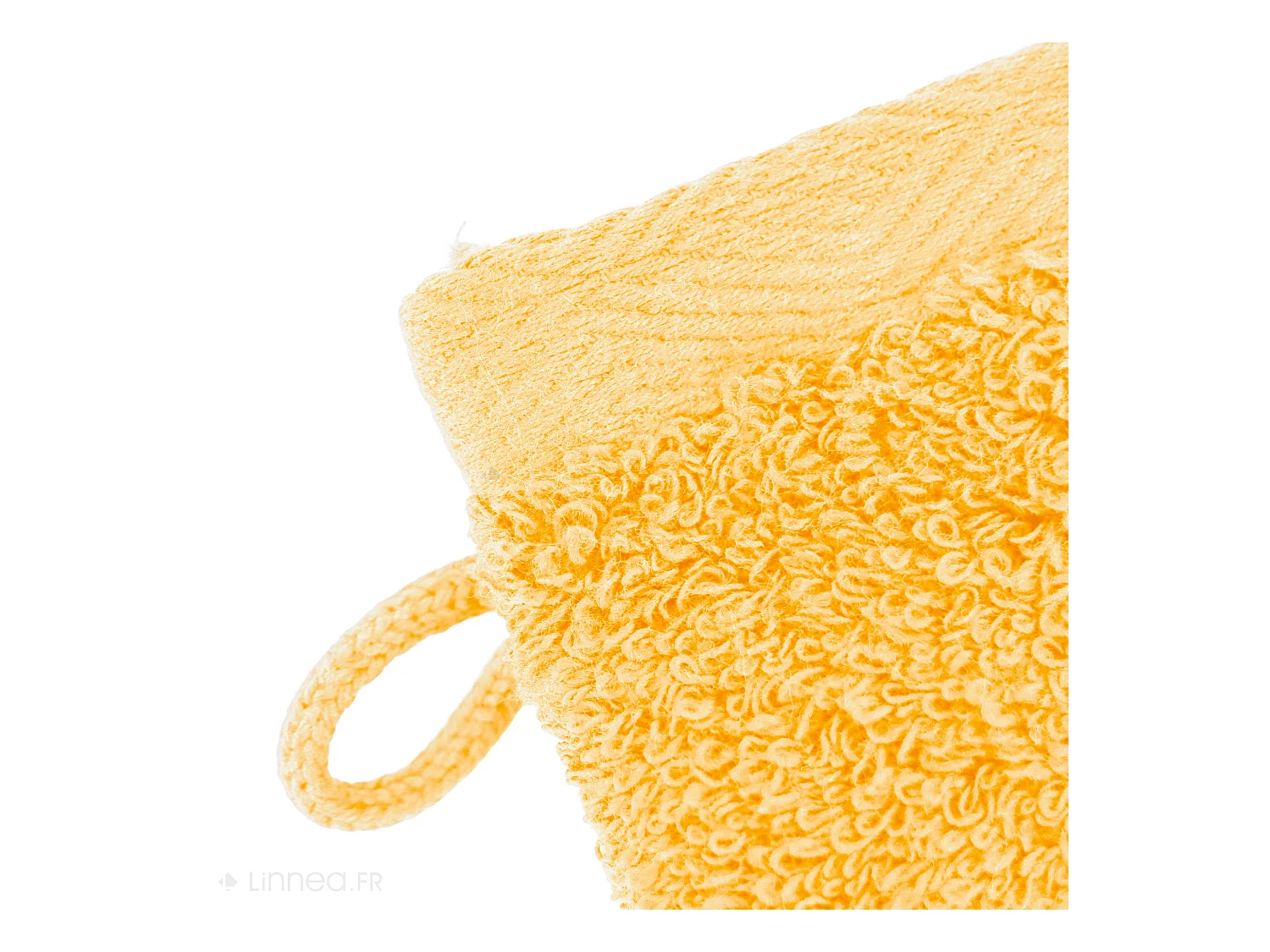 Lot de 2 gants de toilette 16x21 cm SOFTY or