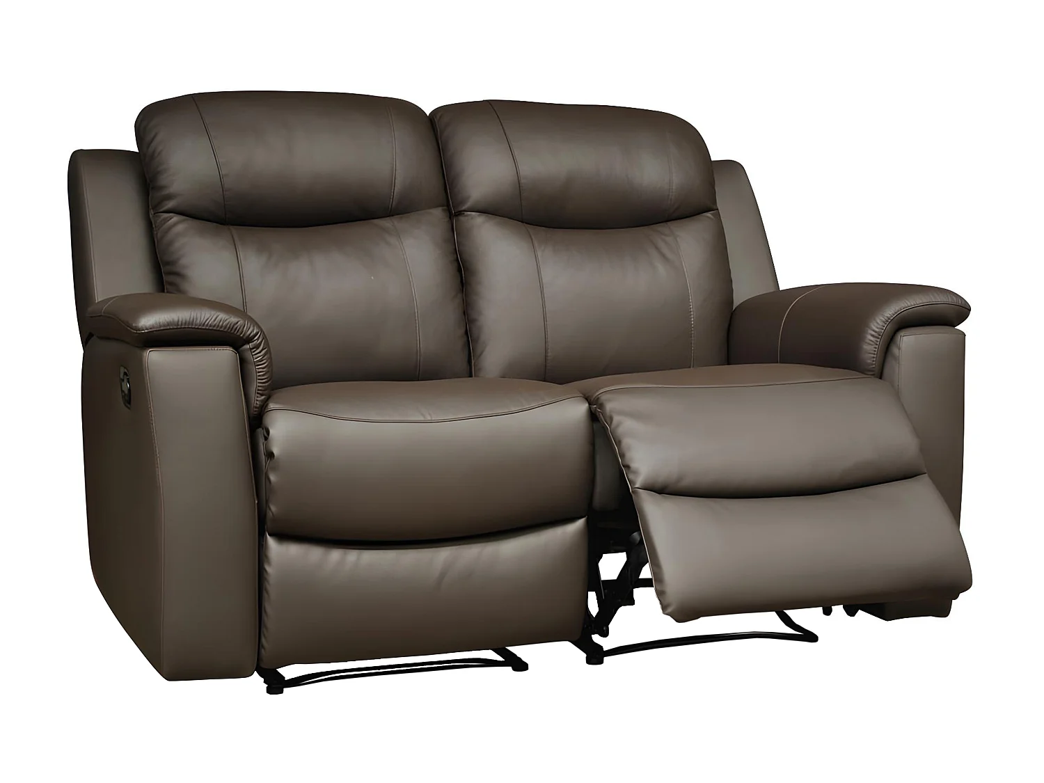 Relaxsofa Leder 2-Sitzer - Braun - EVASION