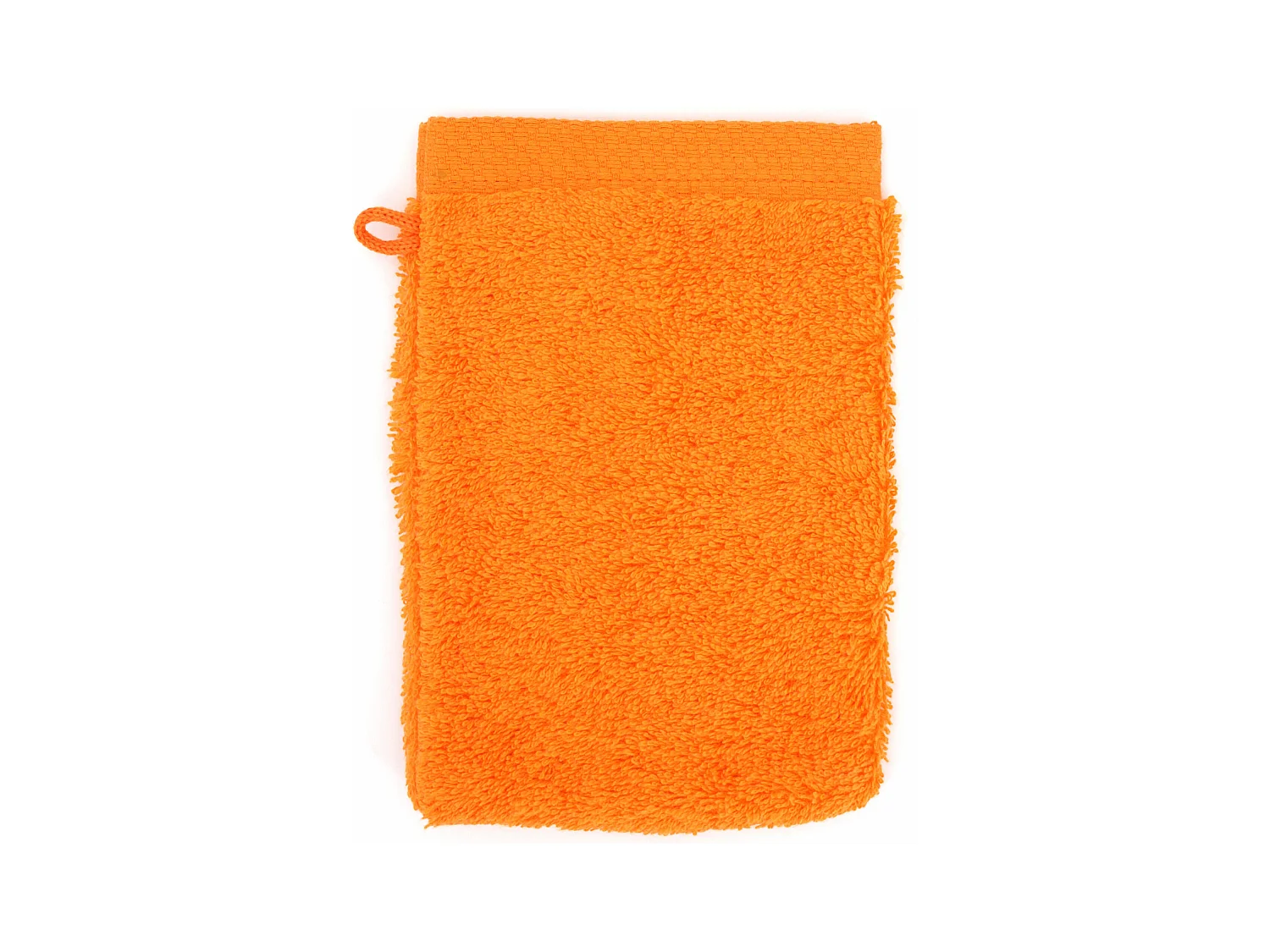 Gant de toilette 16x21 cm PURE Orange 550 g/m2