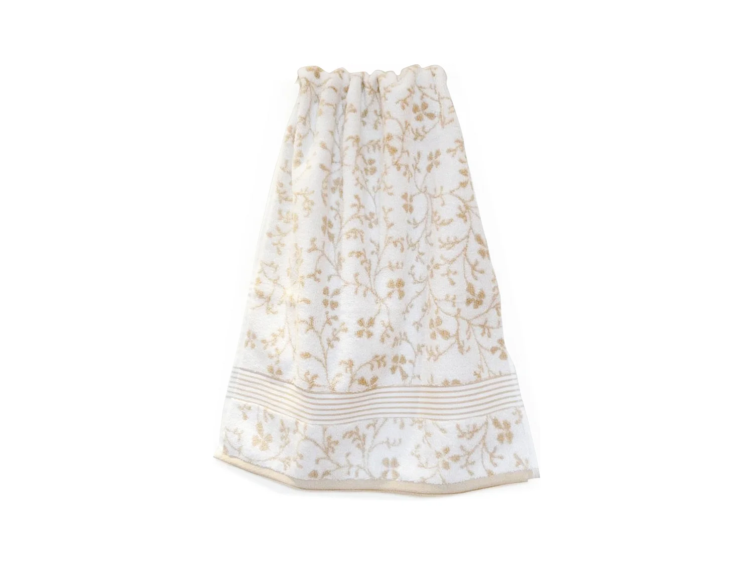 Serviette invité 33x50 cm VINTAGE FLORAL Beige 550 g/m2