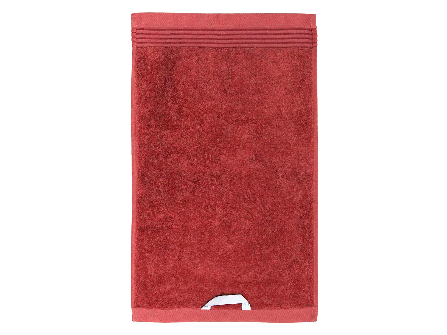 Serviette invité 33x50 cm JULIET Rouge Terracota 520 g/m2