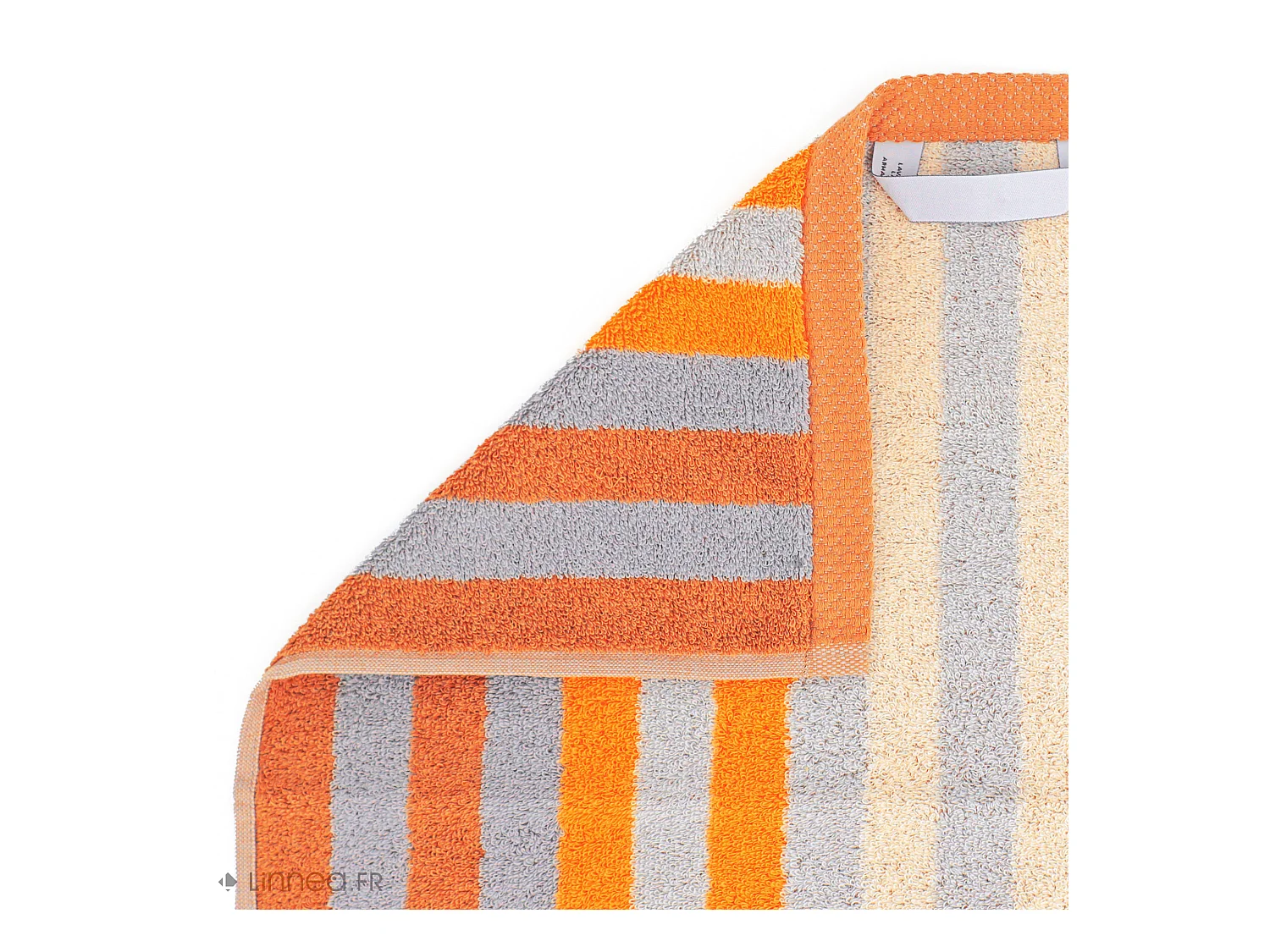 Drap de douche 70x140 cm PURE STRIPES butane