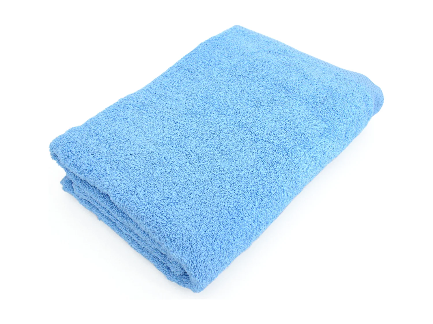 Drap de bain 100x150 cm PURE Bleu Ciel 550 g/m2