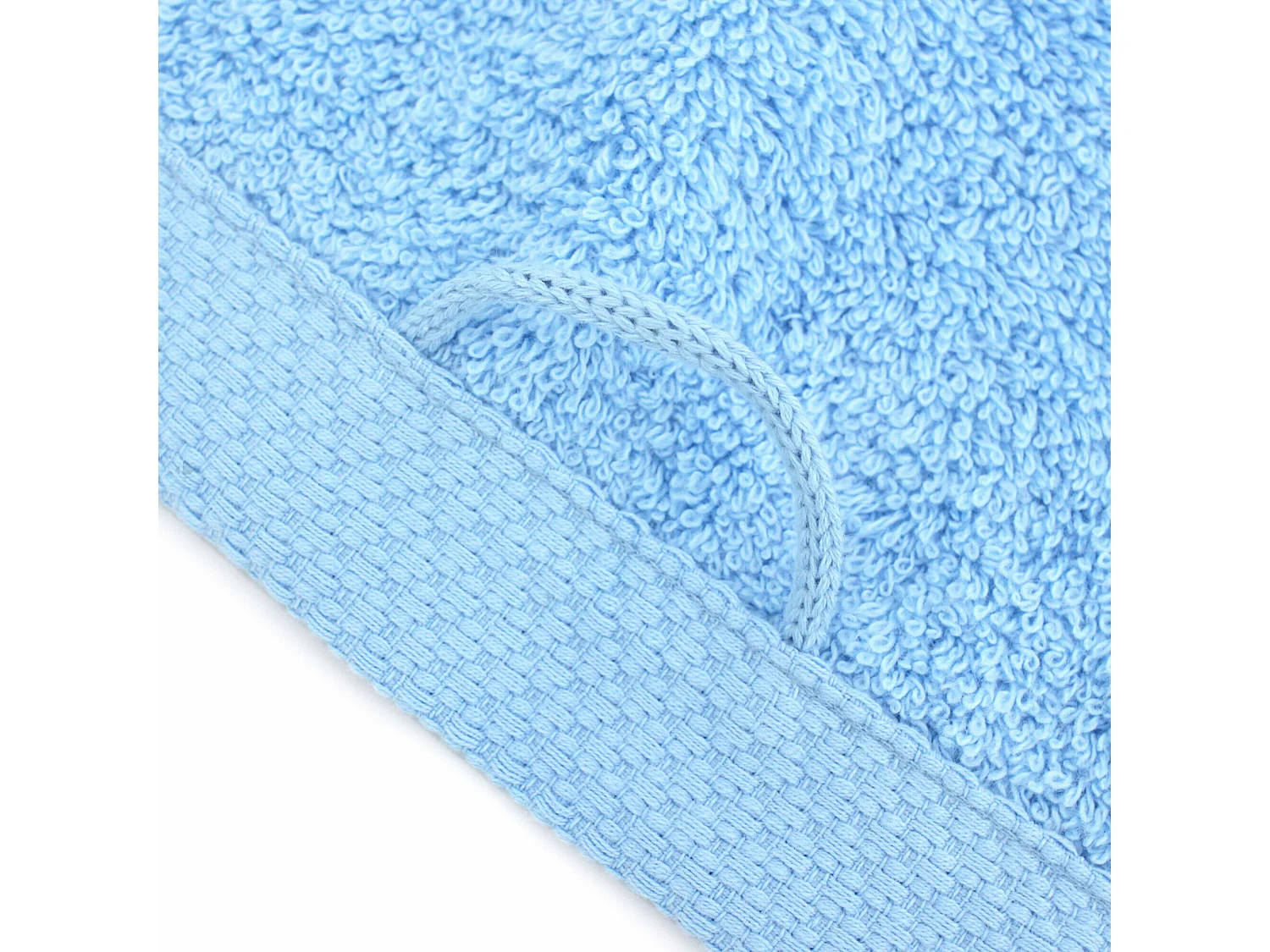 Drap de bain 100x150 cm PURE Bleu Ciel 550 g/m2