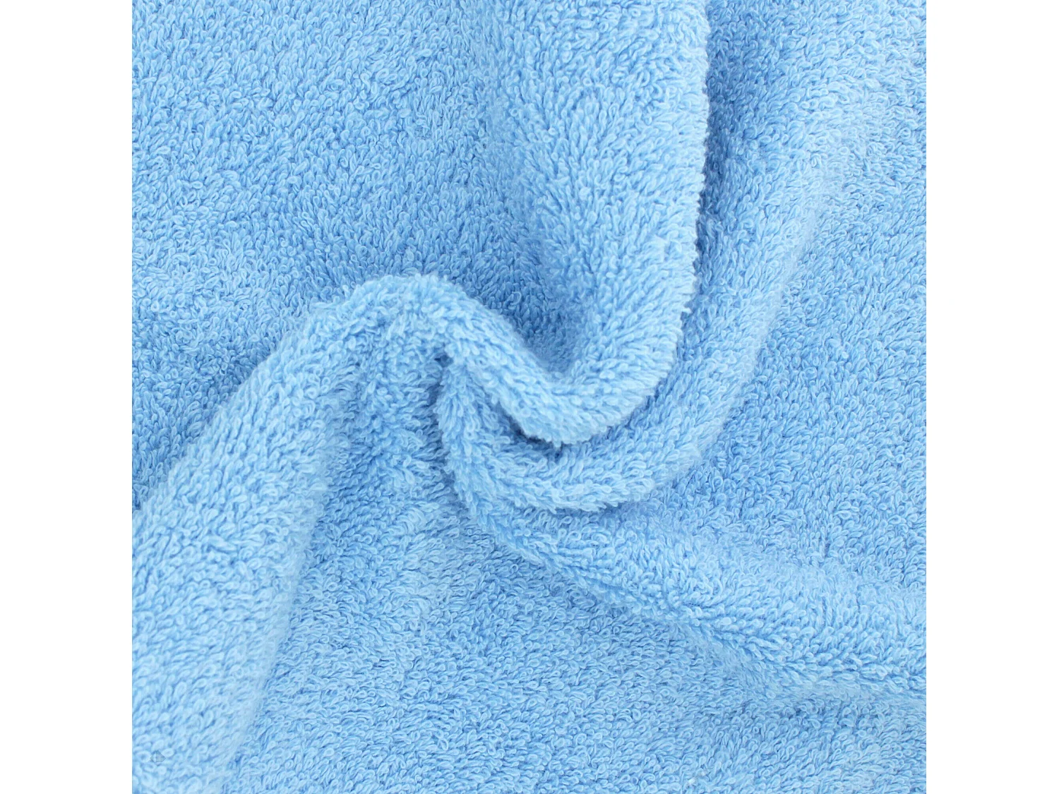 Drap de bain 100x150 cm PURE Bleu Ciel 550 g/m2