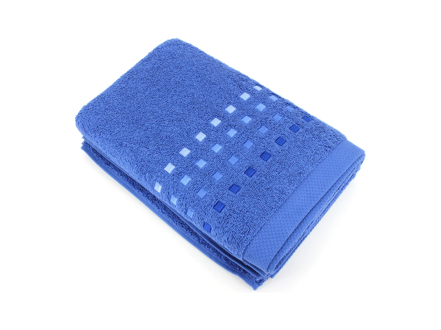 Drap de bain 100x150 cm coton 550 g/m2 PURE PRIMAVERA bleu Marine