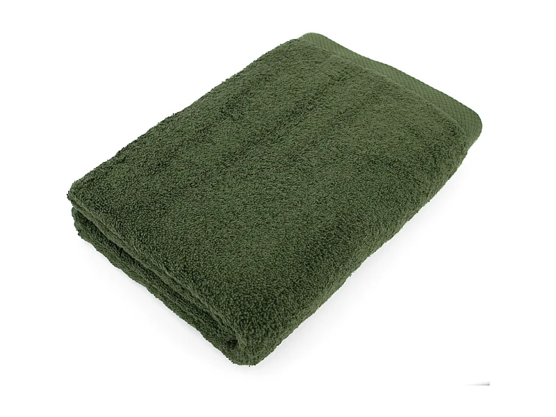 Drap de bain 100x150 cm PURE Kaki 550 g/m2
