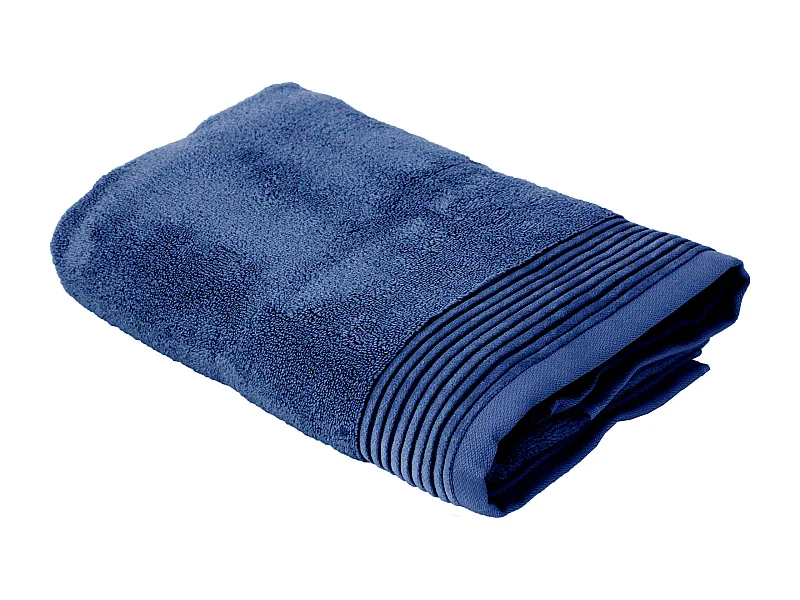 Drap de bain 100x150 cm JULIET Bleu 520 g/m2