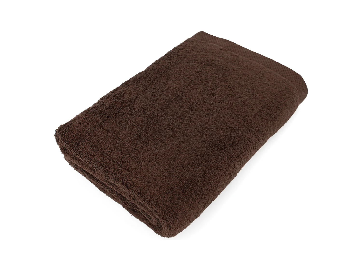 Drap de bain 100x150 cm PURE Marron 550 g/m2