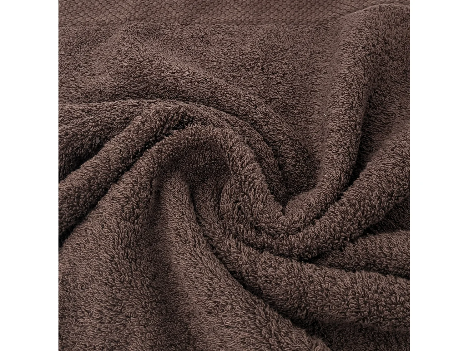 Drap de bain 100x150 cm PURE Marron 550 g/m2