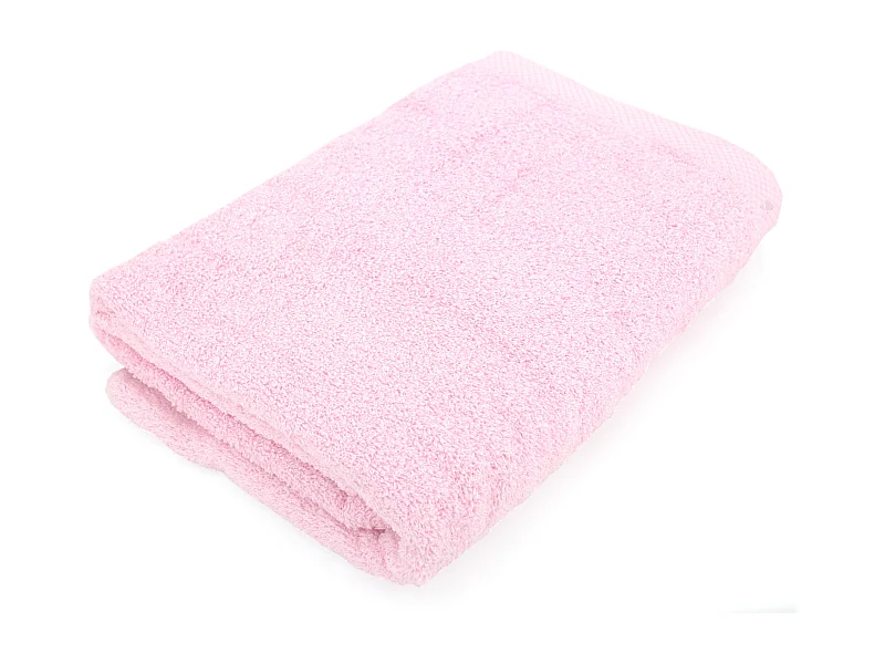 Drap de bain 100x150 cm PURE Rose Bonbon 550 g/m2