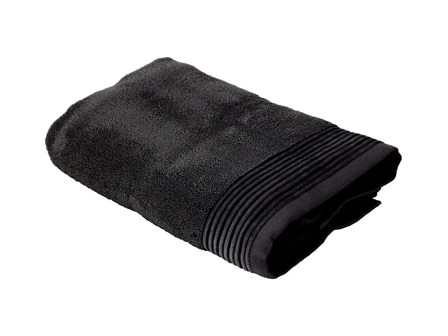Drap de bain 100x150 cm JULIET Noir 520 g/m2