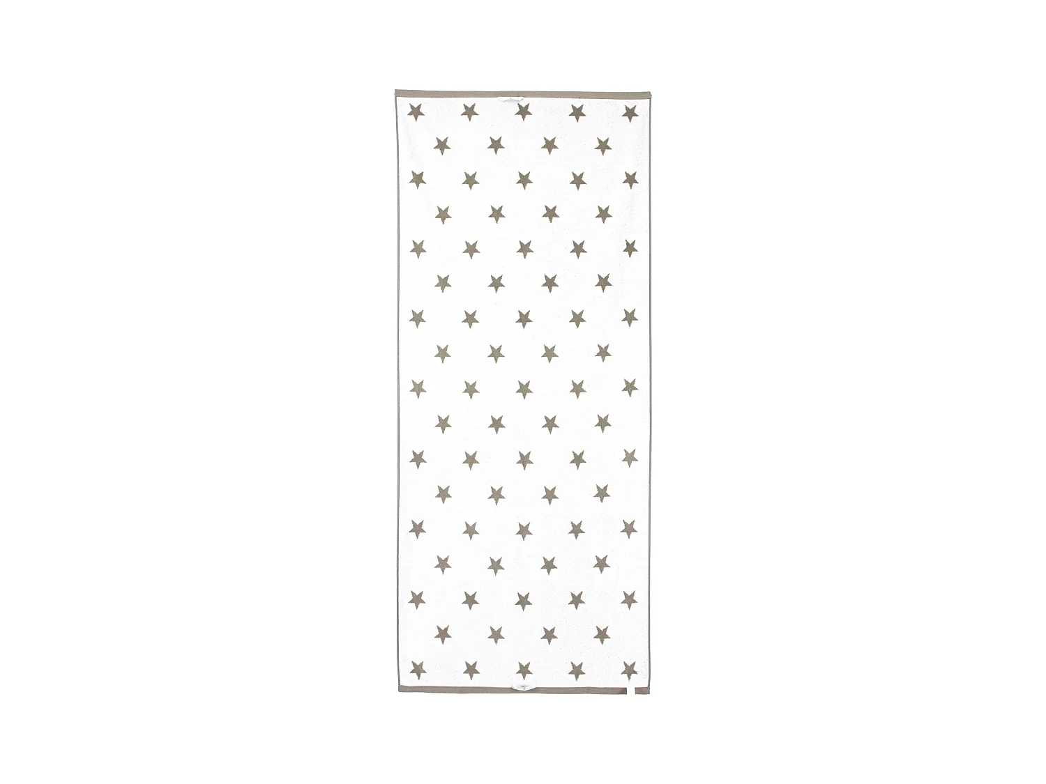 Drap de bain 85x200 cm coton 480 g/m2 STARS Marron