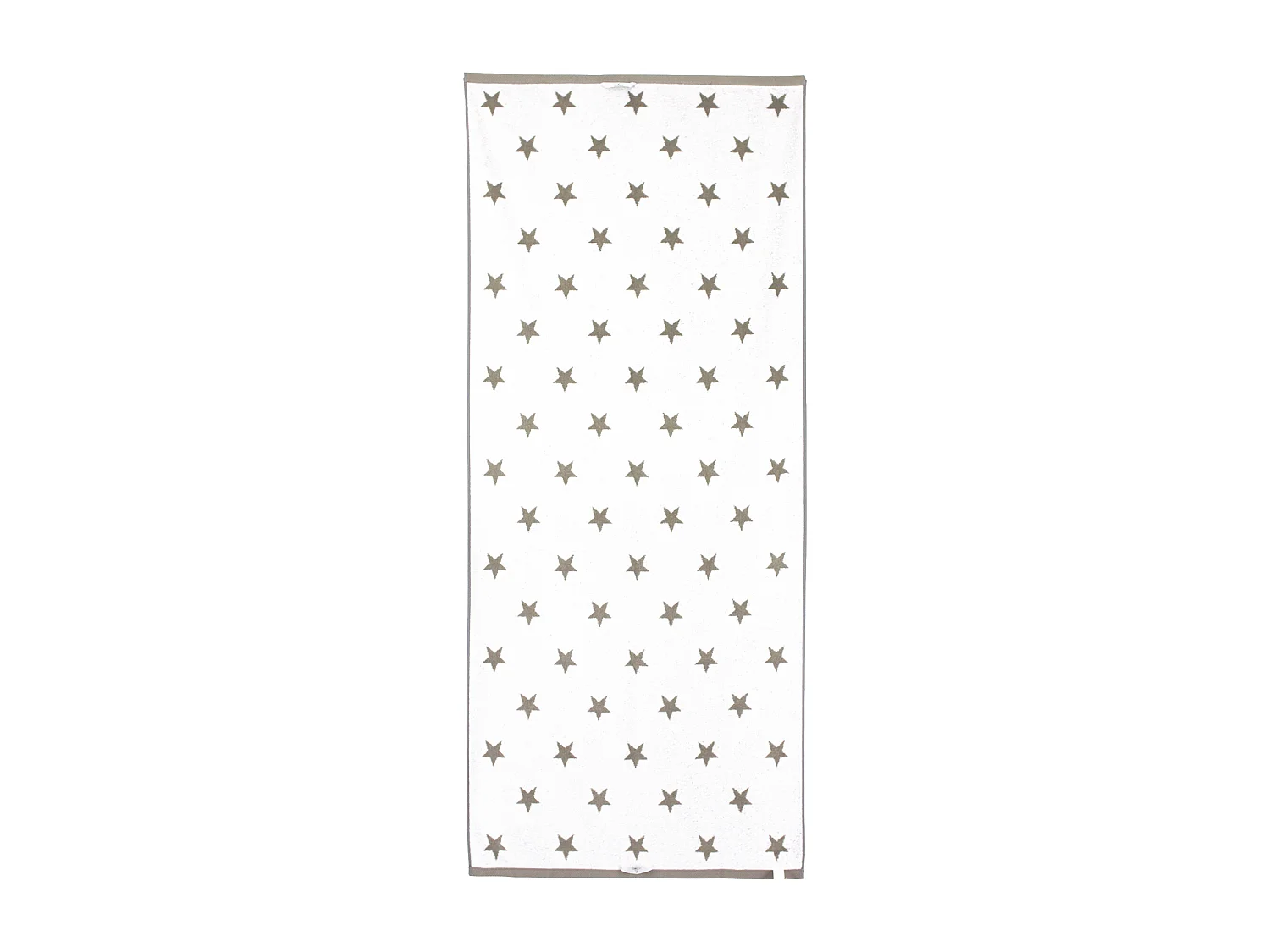 Drap de bain 85x200 cm coton 480 g/m2 STARS Marron