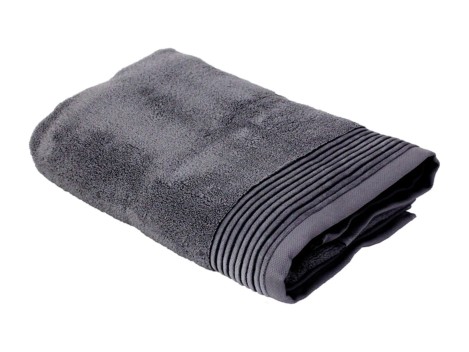 Drap de bain 100x150 cm JULIET Anthracite 520 g/m2