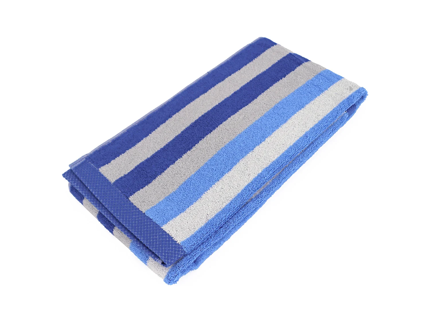 Drap de douche 70x140 cm PURE STRIPES bleu mer