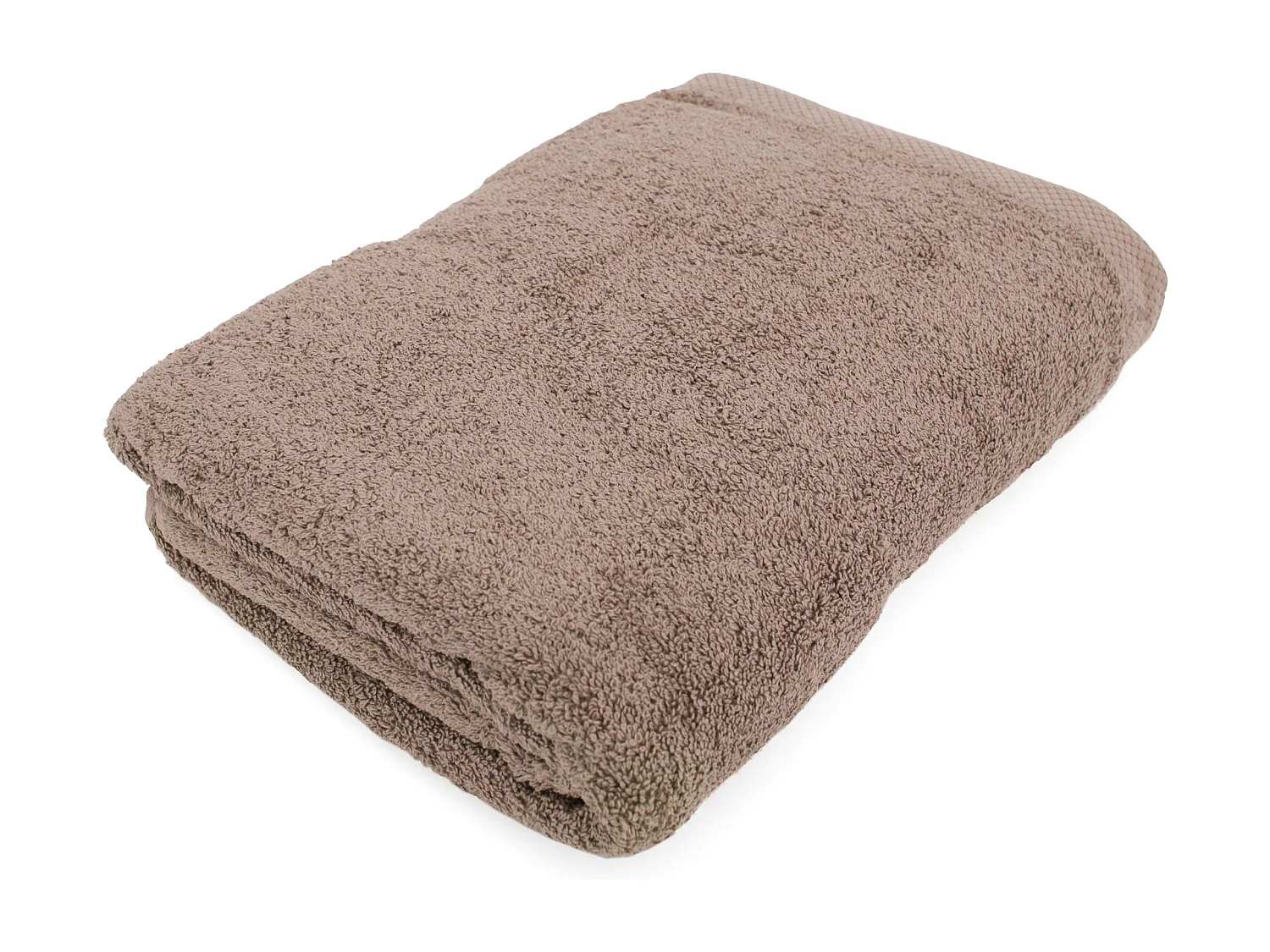 Drap de bain 100x150 cm PURE Taupe 550 g/m2