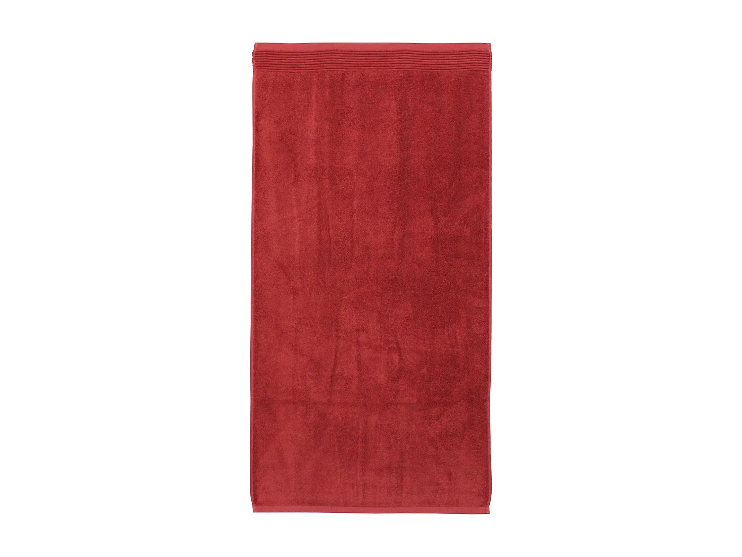 Drap de bain 100x150 cm JULIET Rouge Terracota 520 g/m2