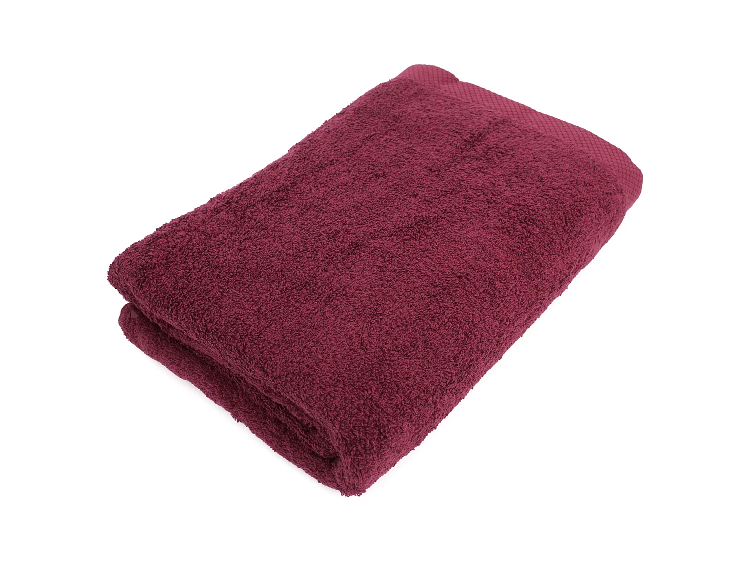 Drap de bain 100x150 cm PURE Bordeaux 550 g/m2