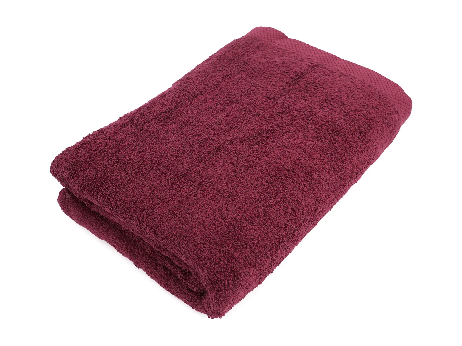 Drap de bain 100x150 cm PURE Bordeaux 550 g/m2