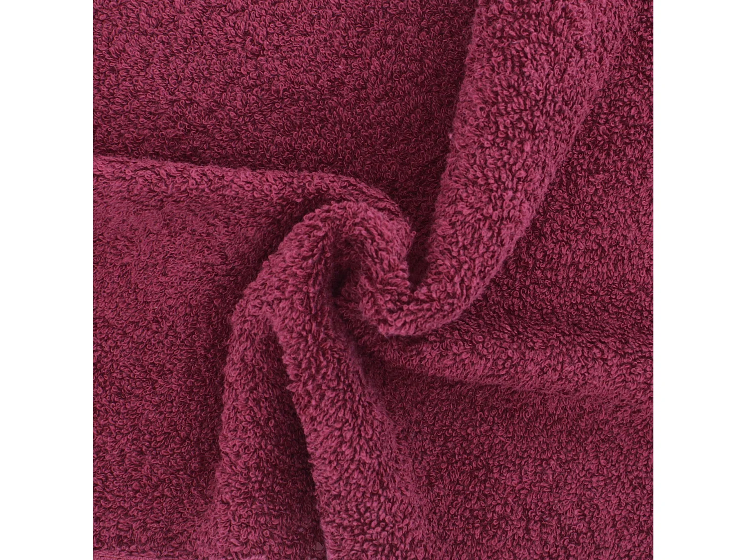Drap de bain 100x150 cm PURE Bordeaux 550 g/m2
