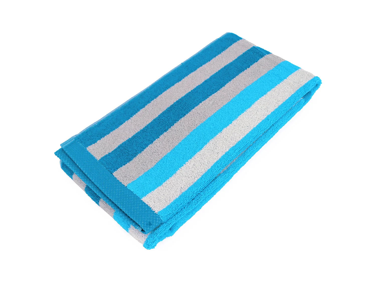 Drap de douche 70x140 cm PURE STRIPES turquoise
