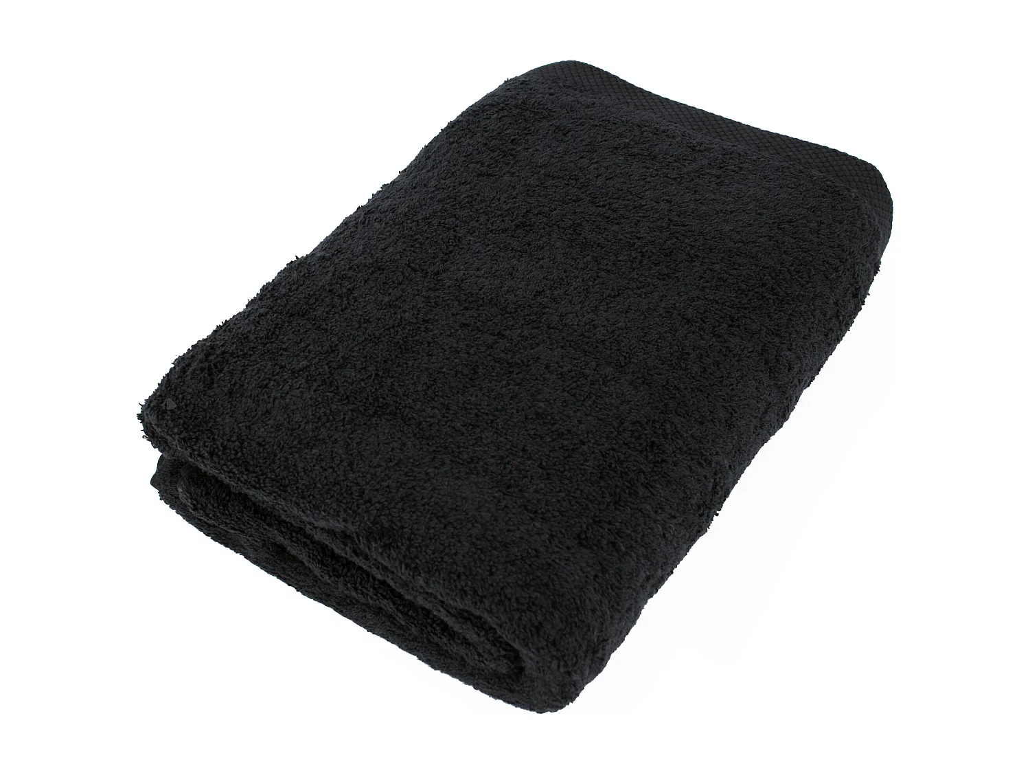Drap de bain 100x150 cm PURE Noir 550 g/m2