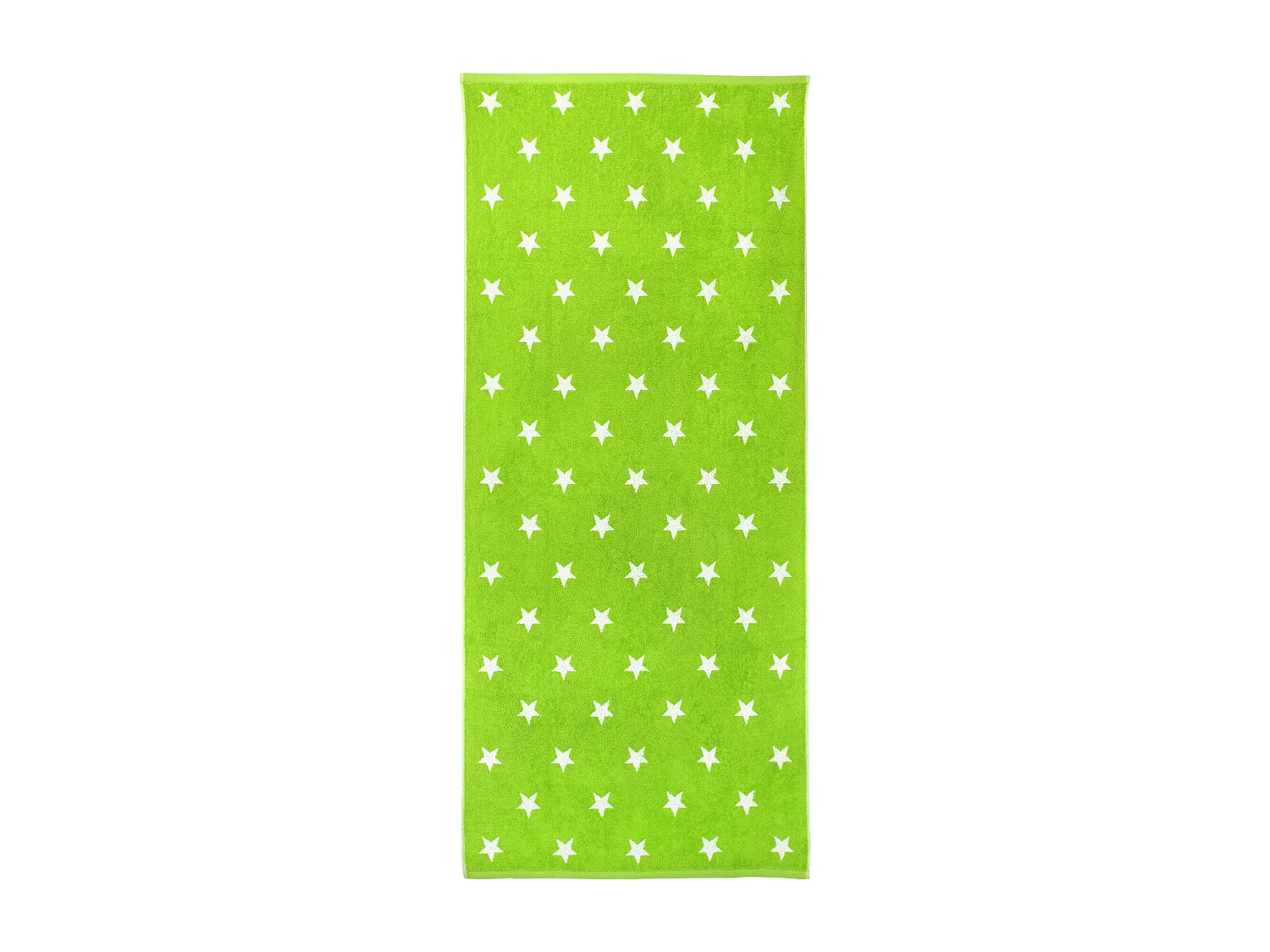 Drap de bain 85x200 cm coton 480 g/m2 STARS Vert