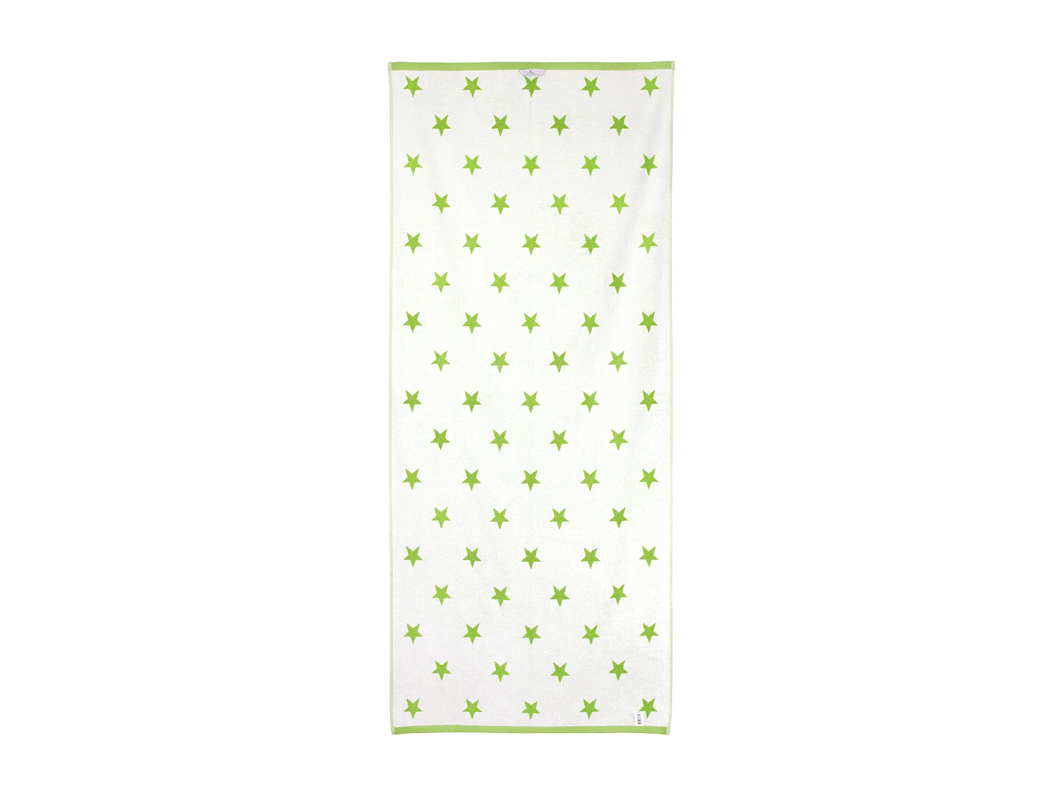 Drap de bain 85x200 cm coton 480 g/m2 STARS Vert