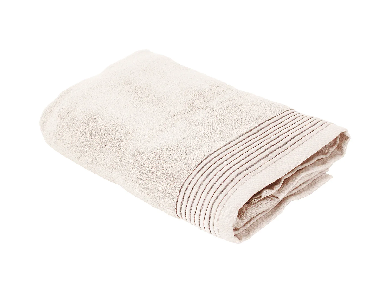 Drap de bain 100x150 cm JULIET Blanc Crème 520 g/m2