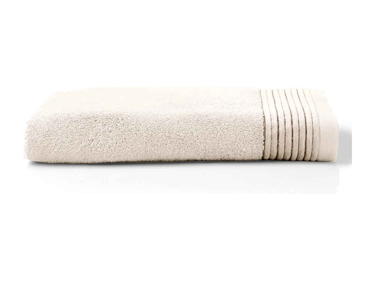 Drap de bain 100x150 cm JULIET Blanc Crème 520 g/m2